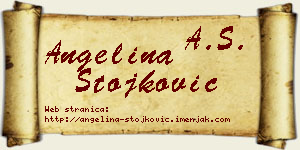 Angelina Stojković vizit kartica